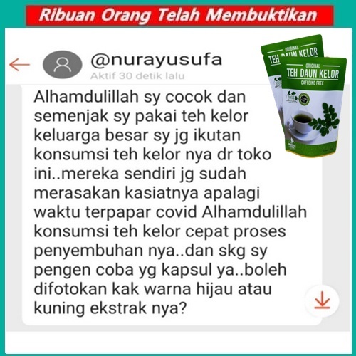 

p4yu TEH DAUN KELOR PREMIUM ORINAL 100% MURNI TEH DAUN KELOR CELUP MORINGA DAUN KELOR DAUN KELOR