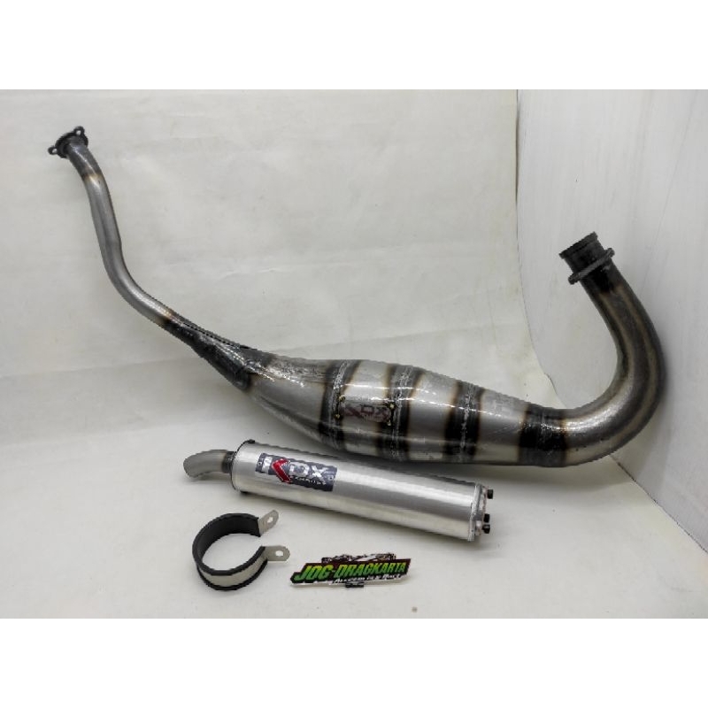 KNALPOT KDX JOGJA SUPER COBRA BIG VOLUME NINJA R SS RR ORIGINAL KDX JOGJA 100%