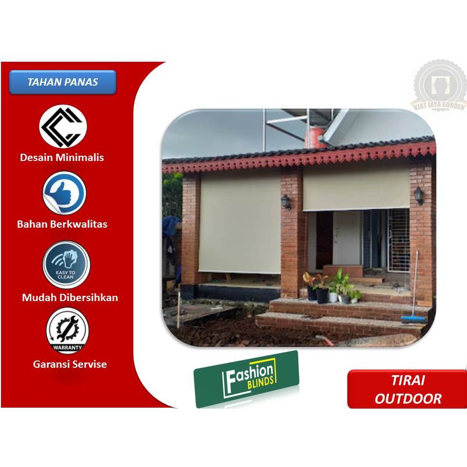 JUAL TIRAI OUTDOOR TAHAN PANAS