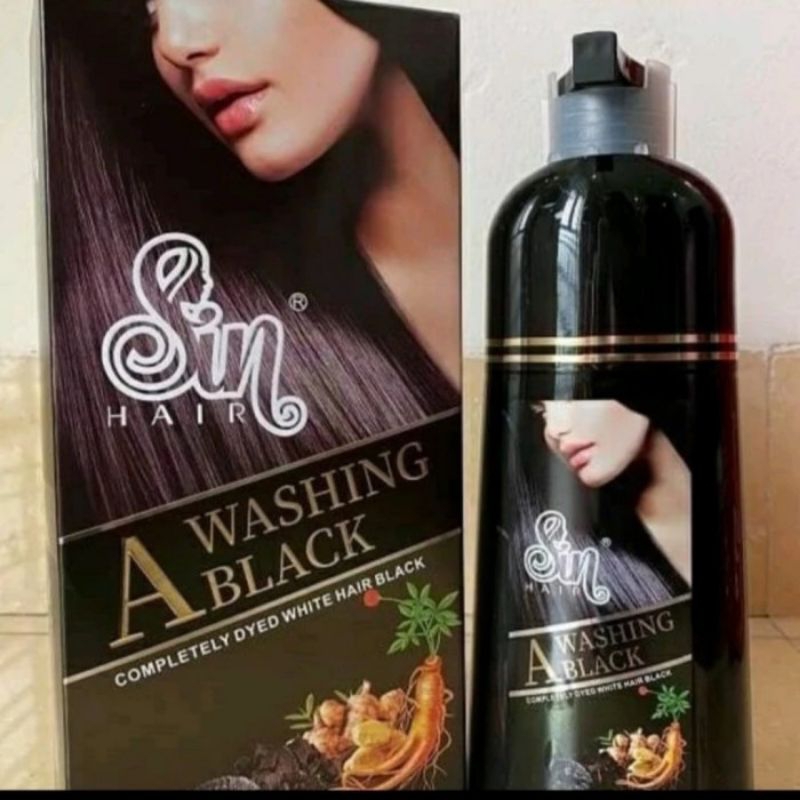 SIN HAIR SHAMPO PENUTUP UBAN ORIGINAL ASLI JEPANG