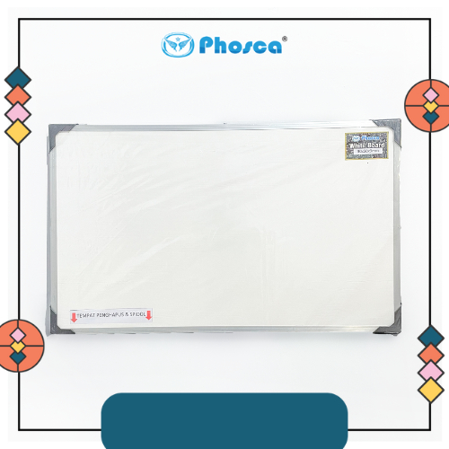 

PHOSCA - WHITEBOARD / PAPAN TULIS PUTIH UK. 30cm X 50cm