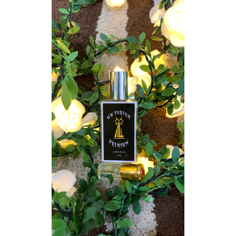(Satuan) MW PARFUM AIGNER BLACK PREMIUM 35ml+BONUS PARFUM 3ml