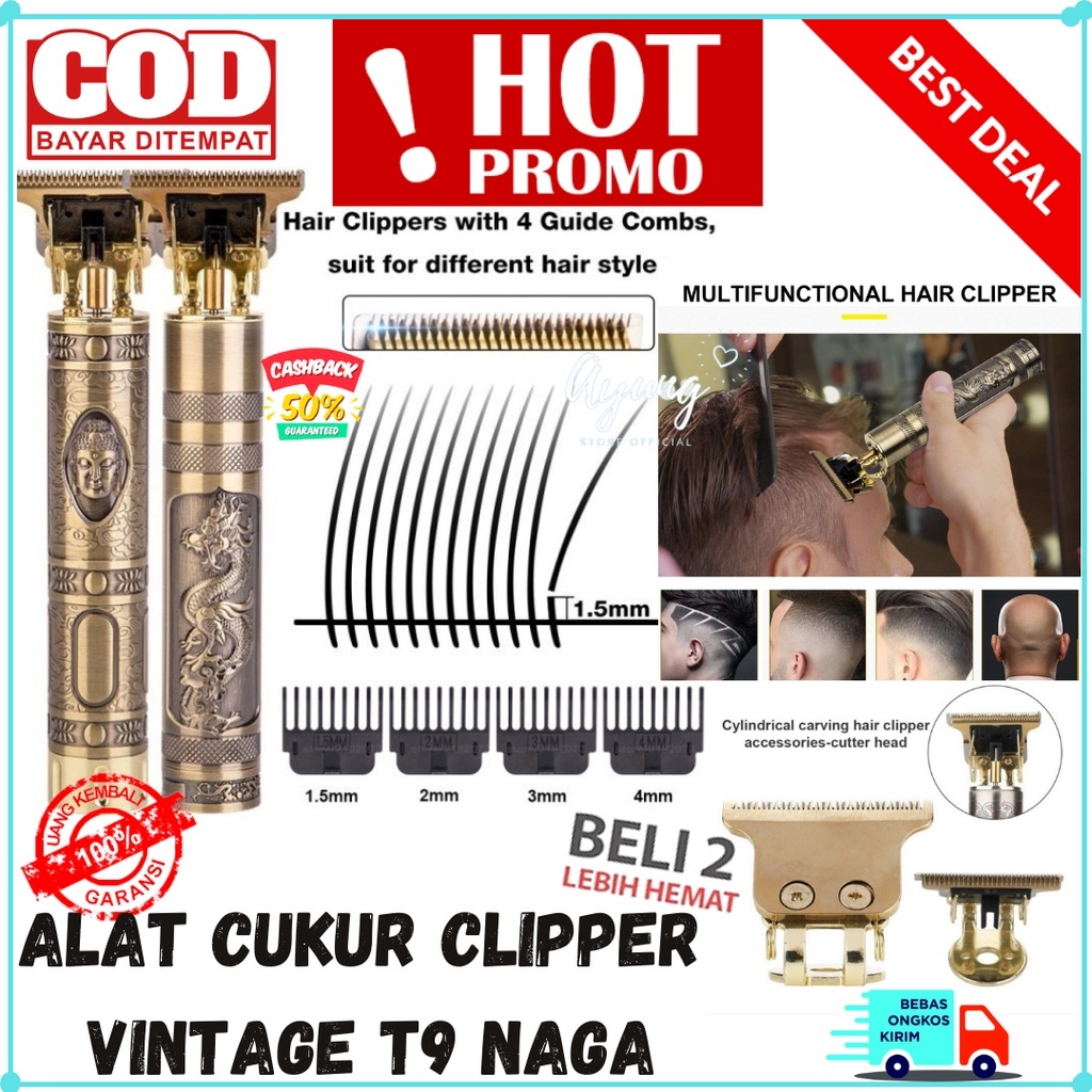 Alat Cukur Profesional Profesional Hair Clipper for Men Zero Gap Mesin Cukur Rambut Elektrik Detaile
