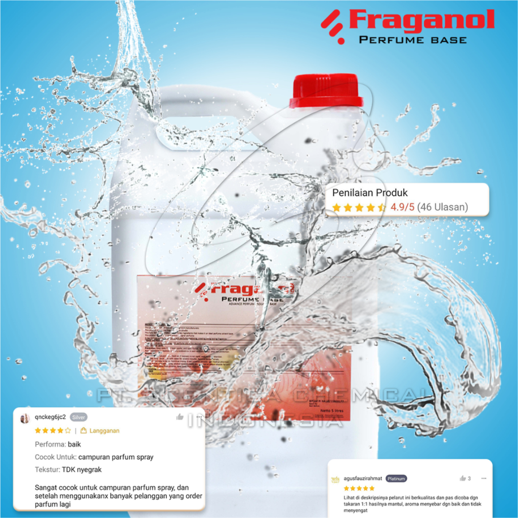 FRAGANOL PELARUT PARFUM BPOM 5 LITER