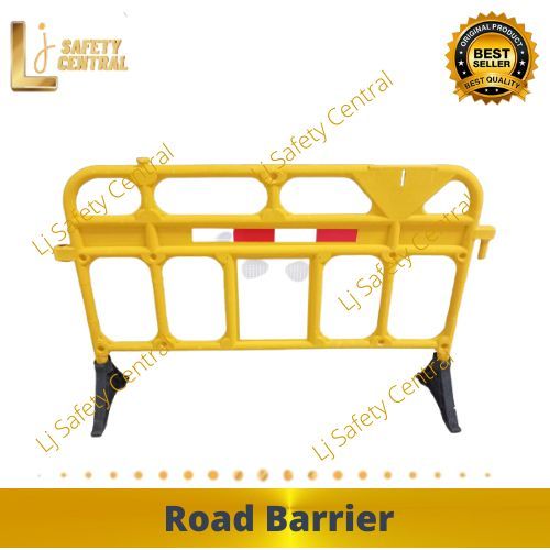 Expandable Barrier Plastic Road Barrier Pembatas Jalan