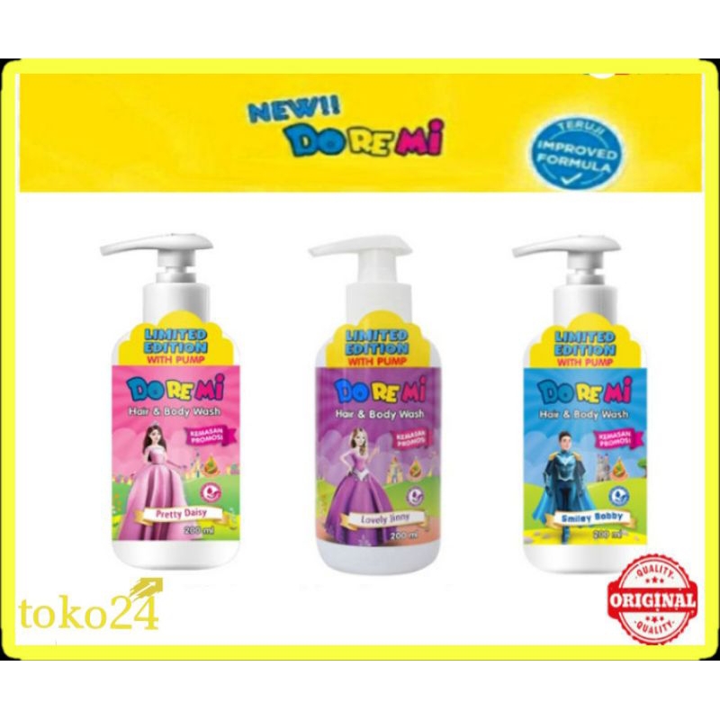 Doremi Hair & Body Wash 200 ml