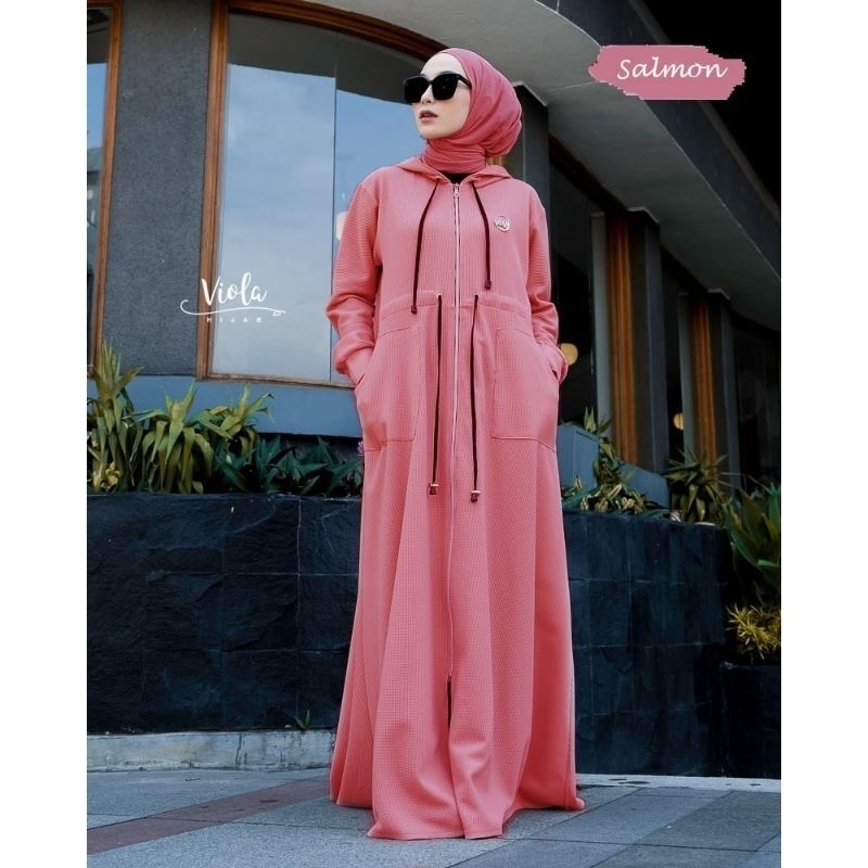 AZKILA HOODIE DRESS PANJANG /UNIQLO