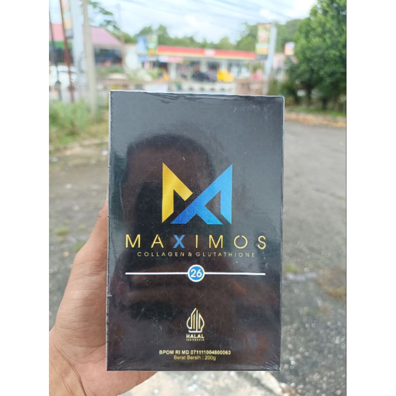 

1 BOX SUSU KAMBING COLLAGEN MAXIMOS ASLI HSI 200 GRAM BPOM