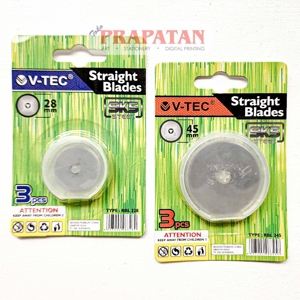 

gk V-TEC Rotary Cutter Refill RC-R Pemotong Putar