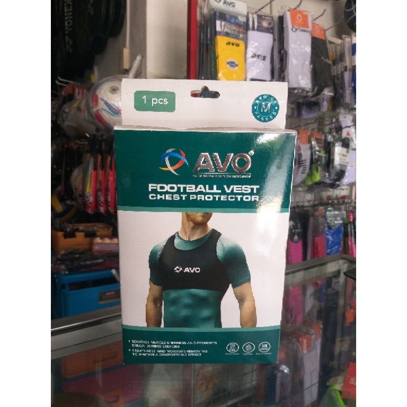 AVO chest protektor (pelindung dada sepak bola)