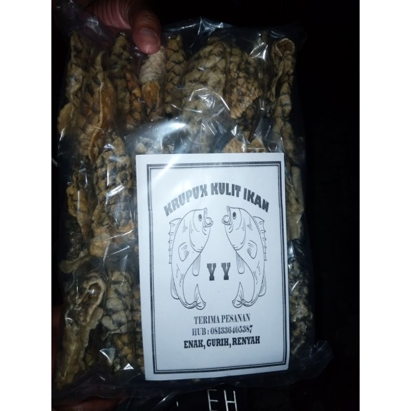 

krupuk kulit ikan