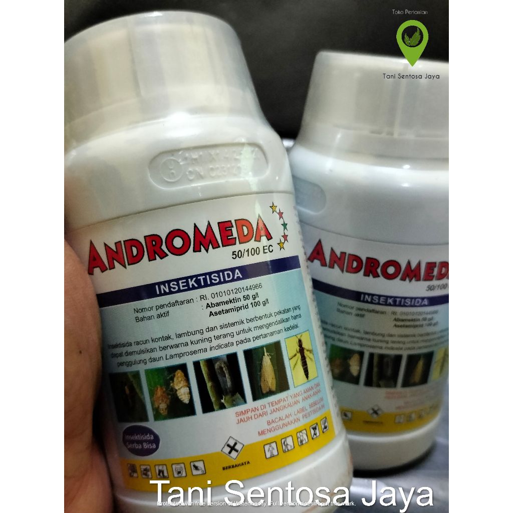 Obat hama Andromeda 250Ml- Bahan aktif , Asetamiprid 100, Abamectin 50