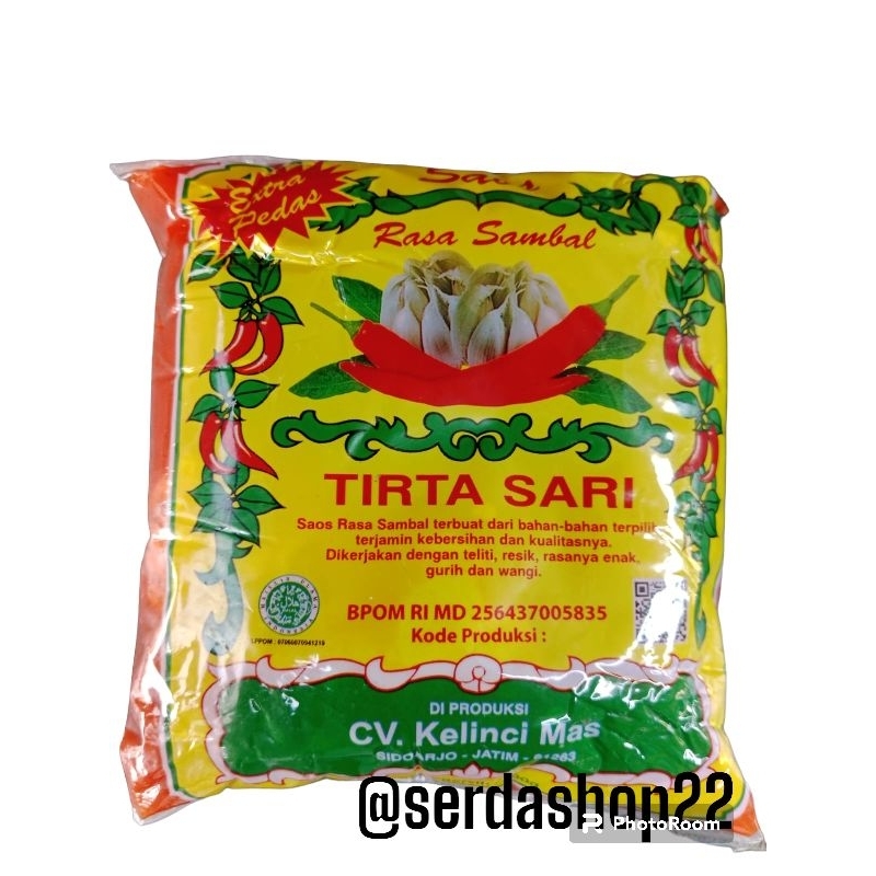 SAOS PEDAS TIRTA SARI/SAOS BAKSO/SAOS MIE AYAM/SAOS CILOK/SAOS SERBAGUNA