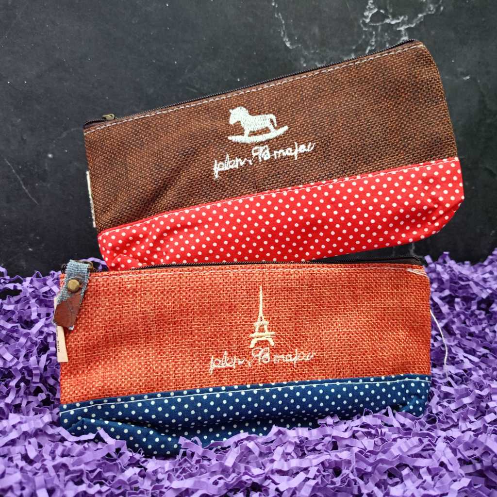 

dompet panjang kotak pensil tempat make up