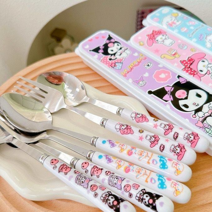 Ready Sendok Sanrio Sendok Lucu Sendok Karakter Sendok Makan Anak