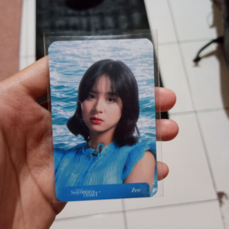 Photocard Zee/Azizi Sayonara Crawl