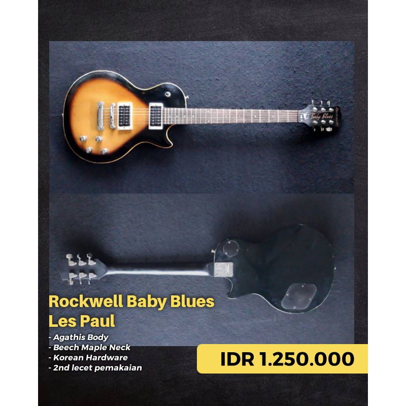 Rockwell Baby Blues Les Paul
