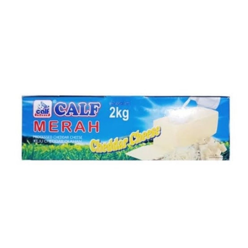 

calf mentari keju cheddar kemasan box 2kg