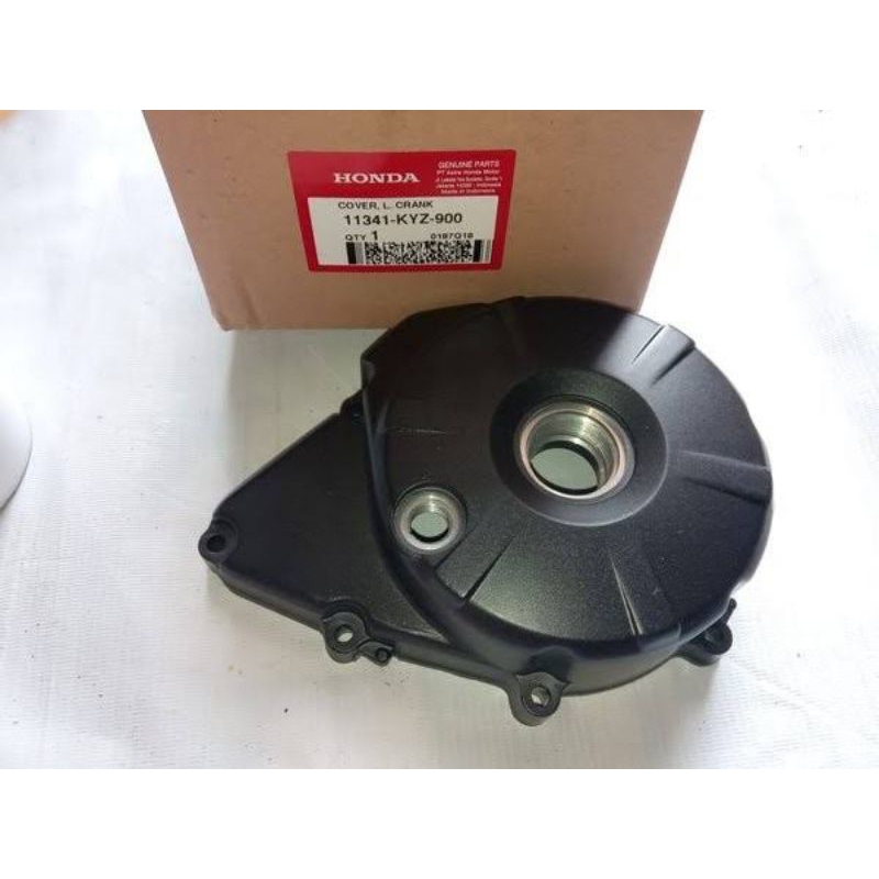 11341KYZ900 COVER L CRANK CASE / Bak Magnet Honda New Blade 125 F1 injeksi 2014 - 2019 ori AHM