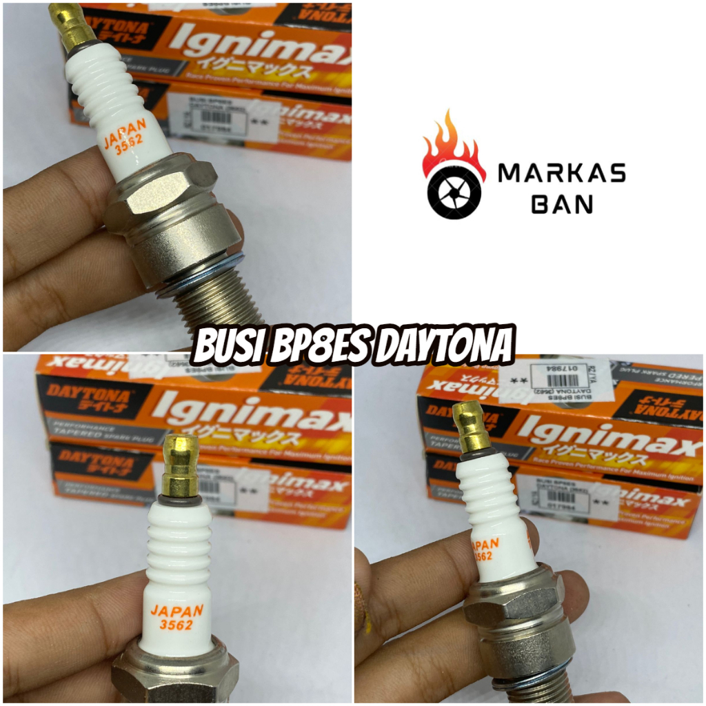 BUSI BP8ES IGNIMAX DAYTONA (3562) || BUSI NINJA R NINJA RR SATRIA R 2 TAK MERK DAYTONA