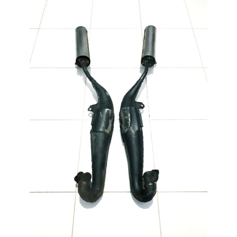 Knalpot ori Honda NS400R NS 400 R Original NSR limbah moge 2 tak replika gp 500 kenalpot muffler sil