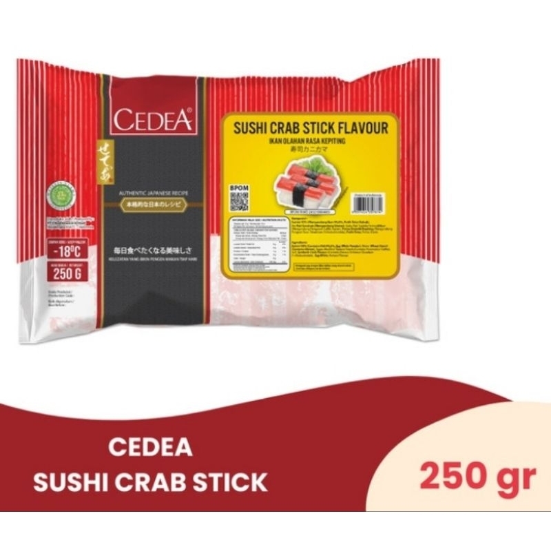 

Cedea Sushi Crab Stick | Berat 250gr