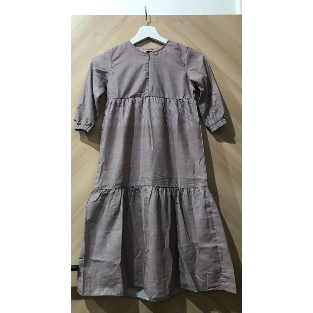 Dress Gamis Aghnia Anak Printingan By ZEEAUDREY