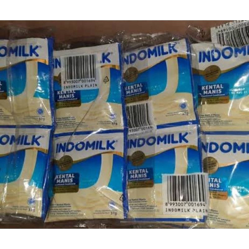 

Indomilk sachet putih/cokelat 1pack isi 6pcs