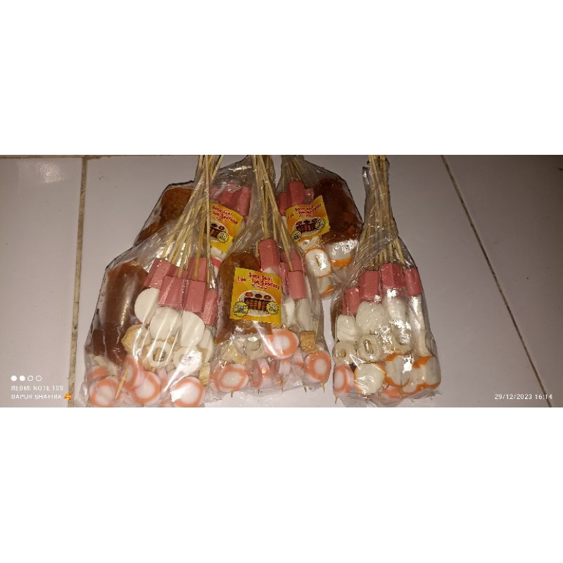 

sate lok lok plus bumbu bakaran