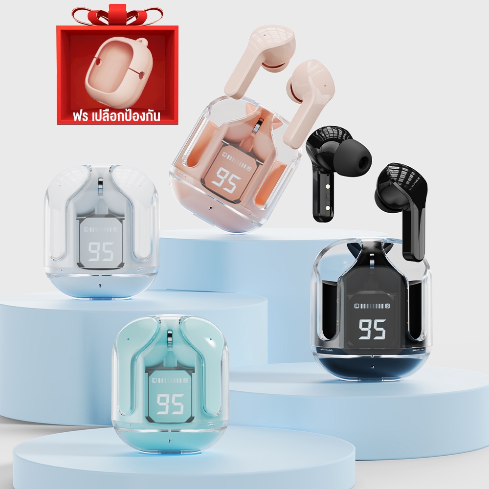 TWS Wireless Earphone Airbuds Original BT 5.3 True Wireless Headset Bluetooth Earbuds IPX4 WaterProo