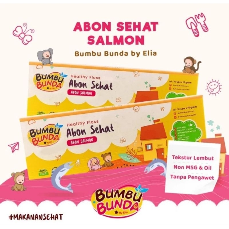 

BUMBU BUNDA by Elia Abon Non MSG Non Pengawet Abon Halus Lembut