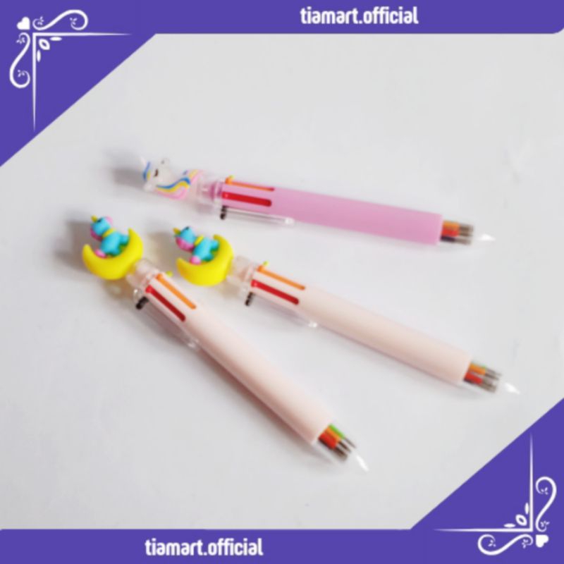 

[PCS] Pena Bulpen Pen Mekanik 6 Warna Karakter Unicron