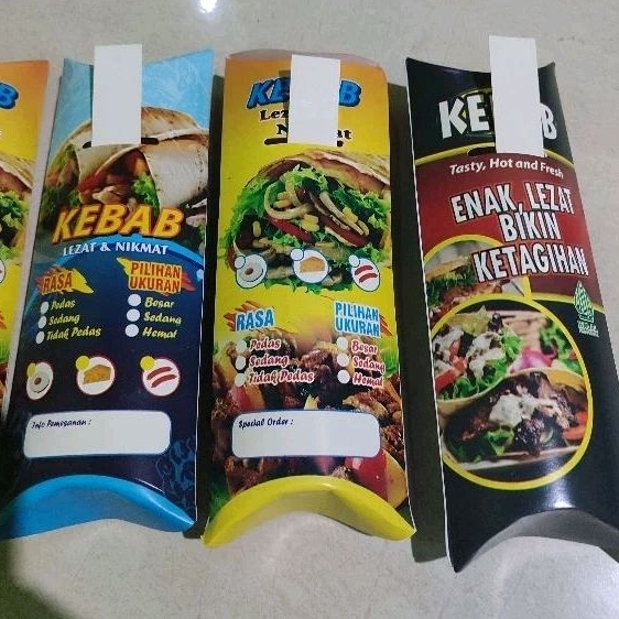 

KOTAK KEMASAN BUNGKUS KEBAB TERBARU TERLENGKAP TERFAVORIT TERMURAH TERLARIS ISI 50 PCS