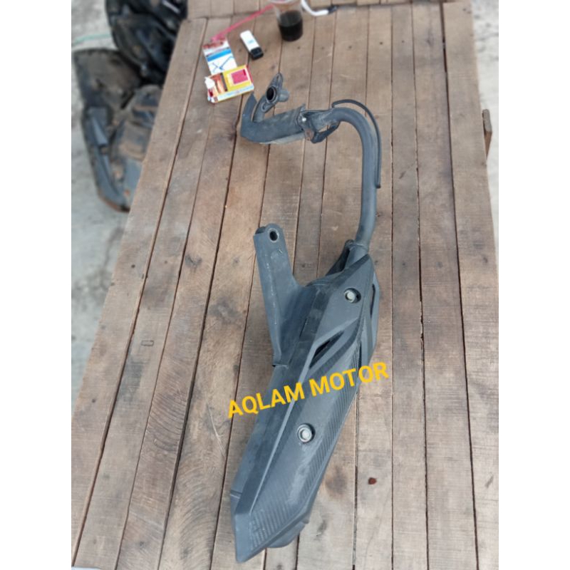 Knalpot Genio Pnp Beat 2020 Led K1A PNP Scoopy New 2021 Standar Original