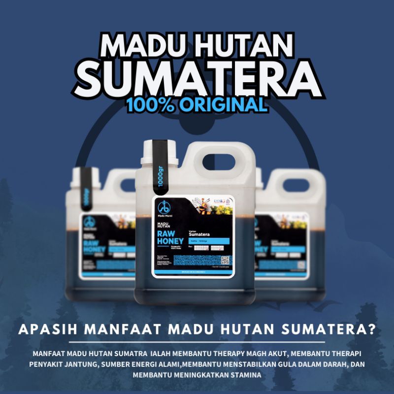 

Madu Hutan Sumatera Murni Asli