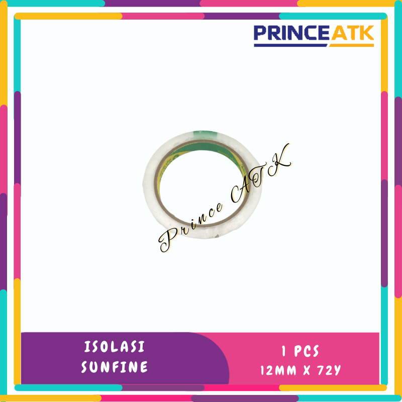 

ISOLASI MURAH 12MM X 72 YARD SUNFINE