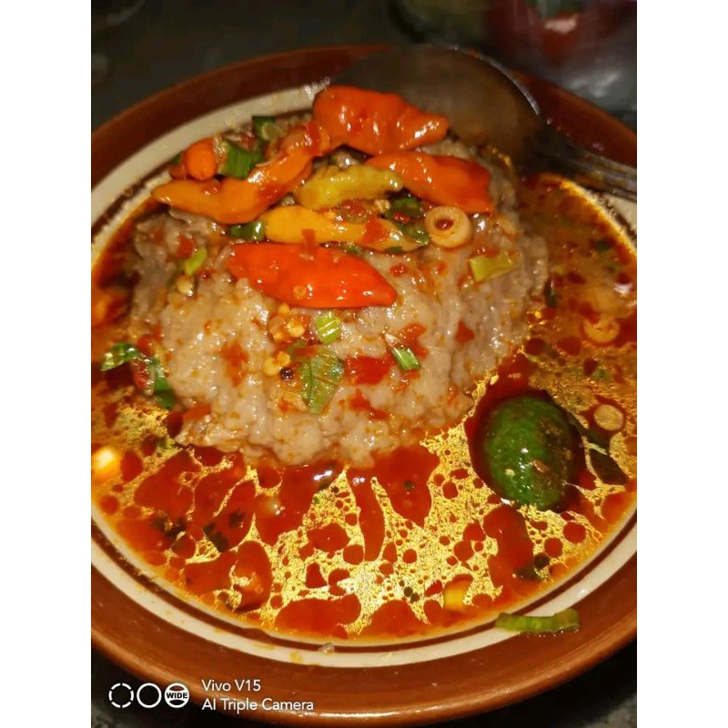 

baso ikan mercon jumbo full isi