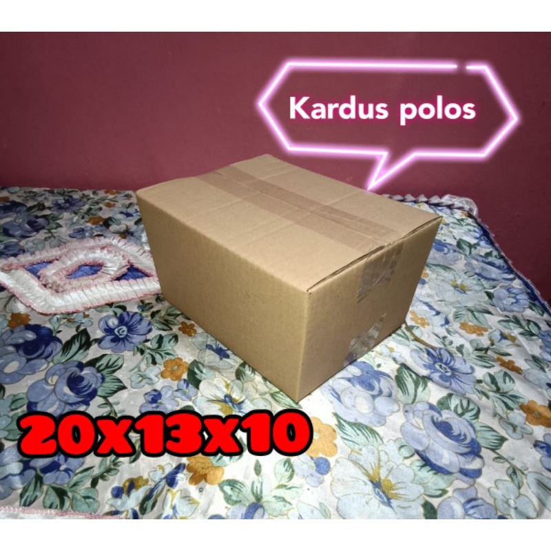 

kardus polos kardus packing UK 20x13x10 kardus packing
