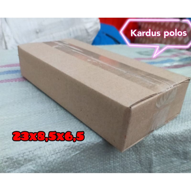 

kardus polos UK 23'5x8'5x6'5 kardus kecil kardus besar kardus packing
