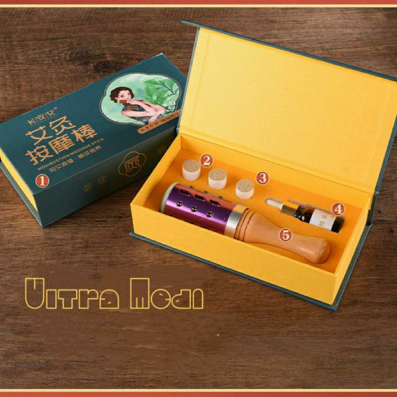 Set Lengkap Tongkat Moksa Potong / Moxa Stick / Terapi Moksibusi