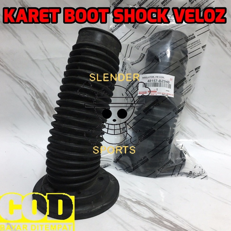 BOOT SHOCK DEPAN VELOZ ALL NEW AVANZA XENIA  KARET BOOT SHOCK VELOZ y Special Edition Best Terlaris