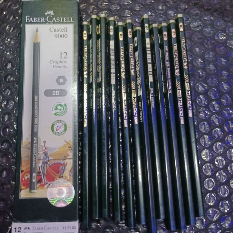 

Harga Termurah Pensil faber castell steadler 2B 1 pack 12 pcs S47