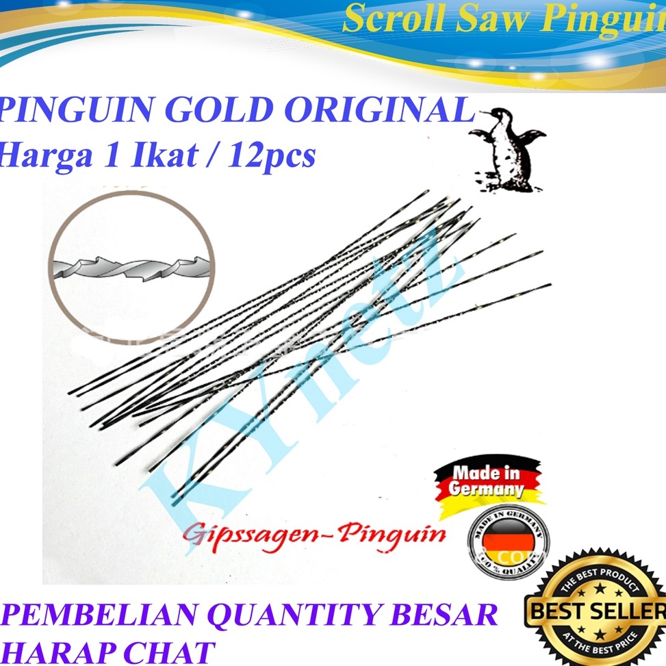 Diskon Promo Mu mata gergaji scroll saw spiral scrollsaw blades pinless mata gergaji spiral Saw scro