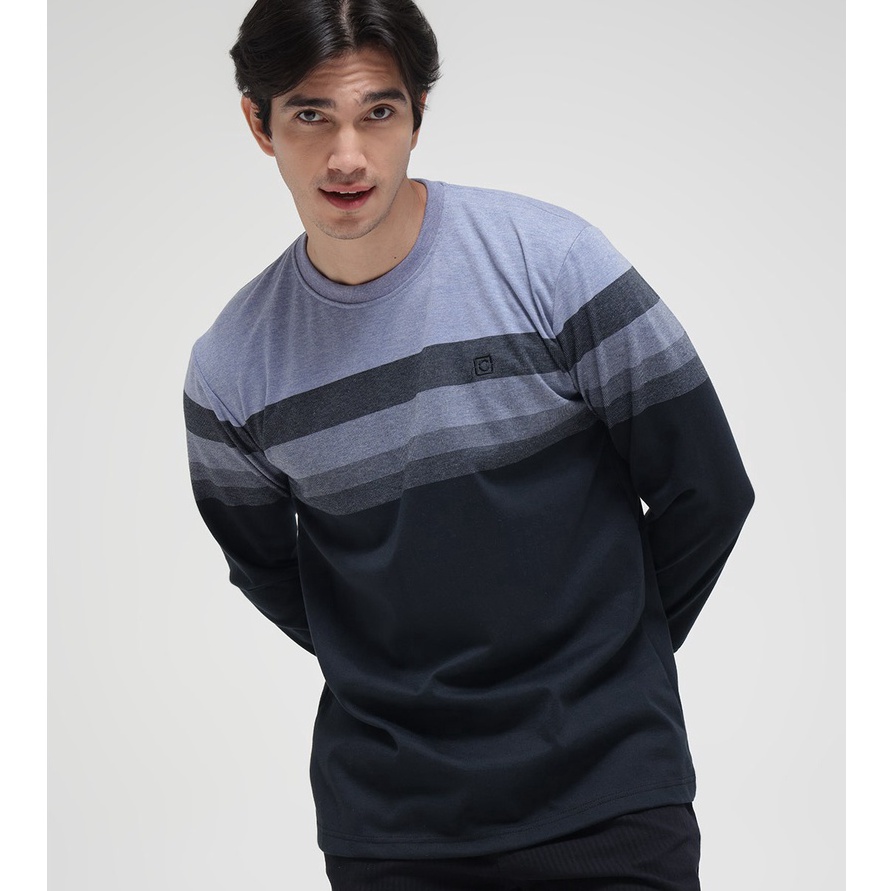 COD Cole Interlock Stripe Sweater Pria 11845129