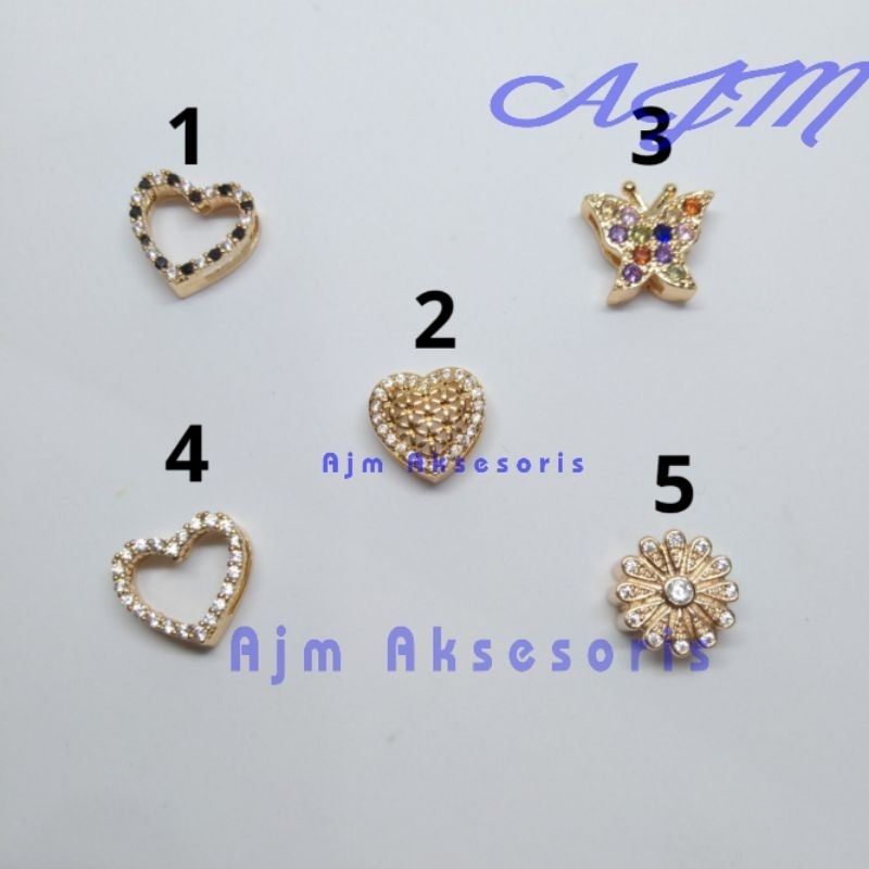 Charm Liontin Mainan Gelang Belt Sabuk Titanium Bahan Xuping