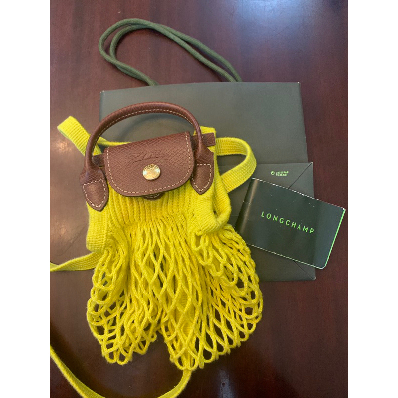 Preloved Tas Longchamp Mini Fillet bag Jaring Authentic