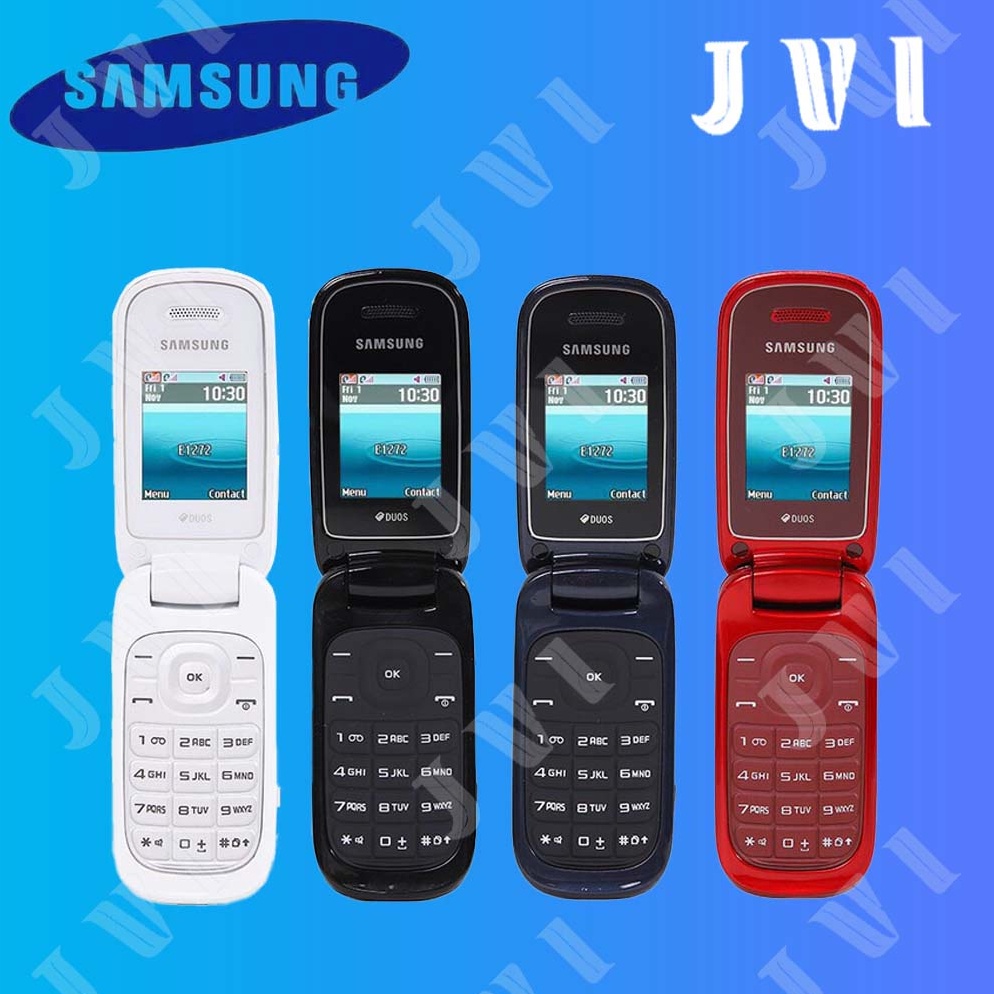 SUPER DISKON JVI HP SAMSUNG LIPAT CARAMEL E1272 TERMURAH HP SAMSUNG hp jadul samsung flip