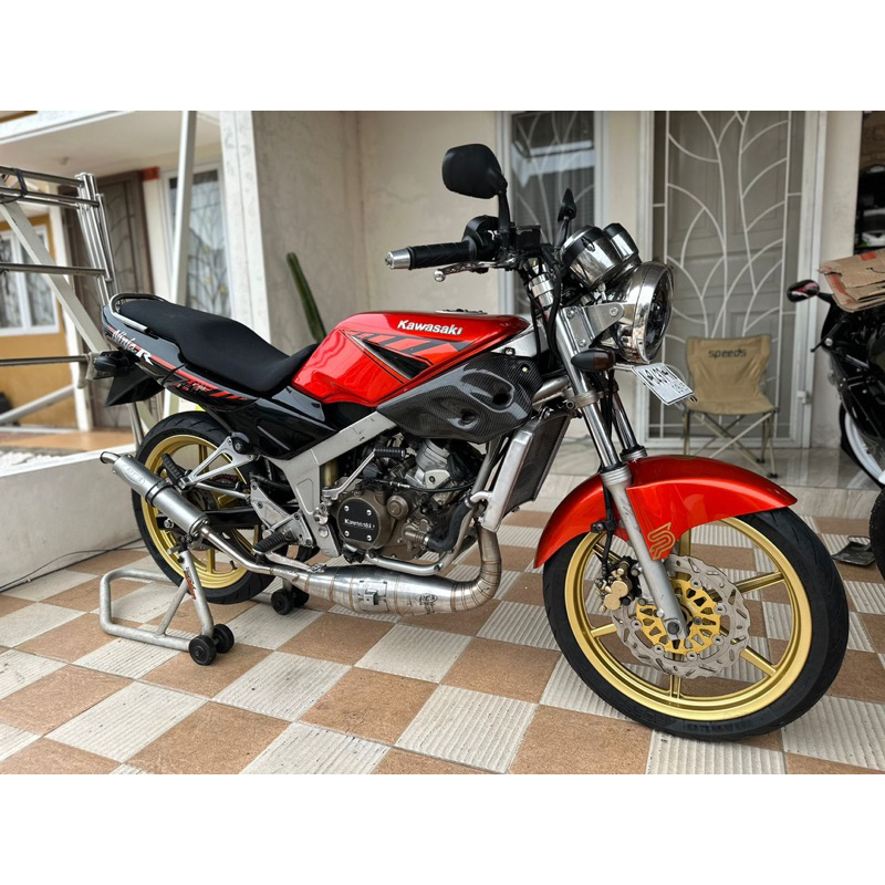 kawasaki ninja r 2015 convert ss orange istimewa