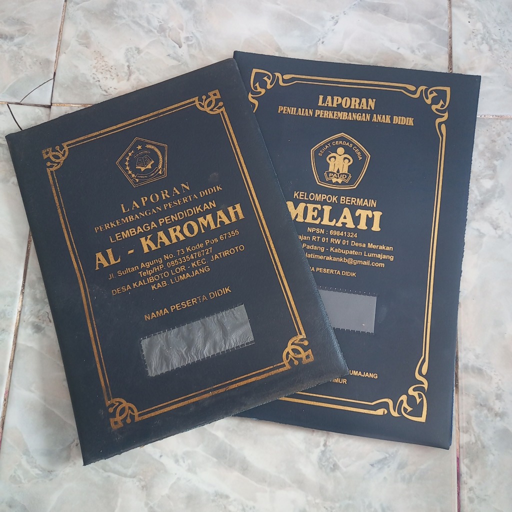 

MAP IJAZAH BAHAN IMITASI KULIT
