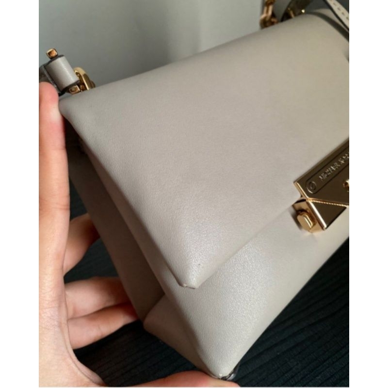 michael kors cece small pearl grey preloved
